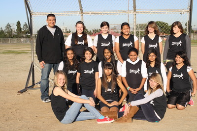Mar Vista Middle Girls Softball Team T-Shirt Photo