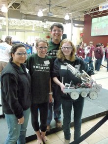 Lincoln School's Robotics Team At Our First Tech Challeng T-Shirt Photo
