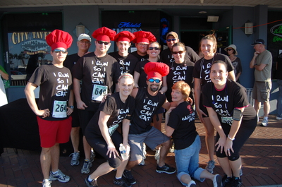 Run To Eat! T-Shirt Photo
