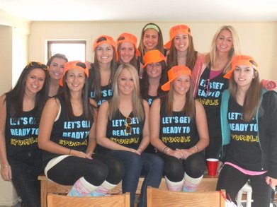 Ballmasters In All Their Marathon Monday Glory T-Shirt Photo