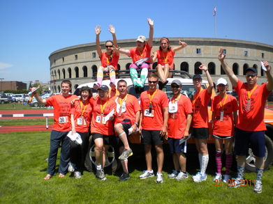 Smelly And Sore! Ragnar Ne Team #38  T-Shirt Photo