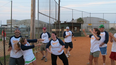 Celebrating Game Winning Hit T-Shirt Photo