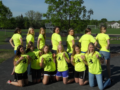 Senior Ladies Reppin' The Senior Shirts T-Shirt Photo
