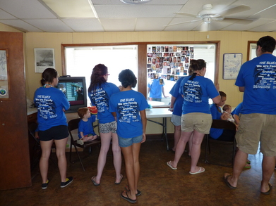 Blue Reunion T-Shirt Photo