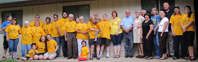 50th Wedding Anniversary Campout! T-Shirt Photo