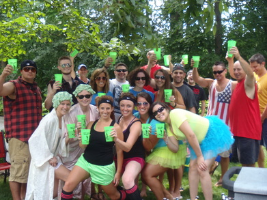 Lawn Game Olympics T-Shirt Photo