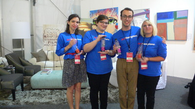 Thirsty Artists Lusting After Designer Water.  T-Shirt Photo