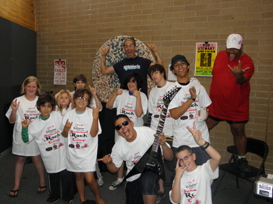 The Candyman Summer Rock Camp T-Shirt Photo