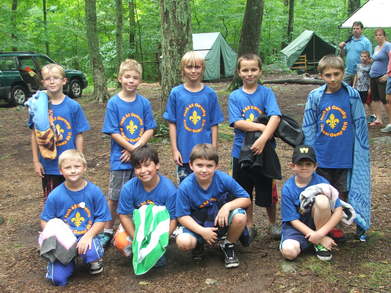 Pack 65 Weblos Camp 2011 T-Shirt Photo
