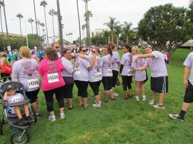 Race For The Cure  Who Needs The Front..When.... T-Shirt Photo