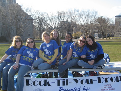 Phi Sig Rocks Til They Drop T-Shirt Photo