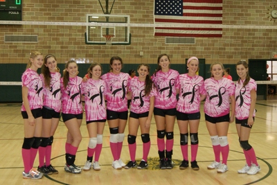 Mercy Volleyball T-Shirt Photo