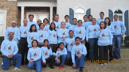 Patel Family Thanksgiving T-Shirt Photo