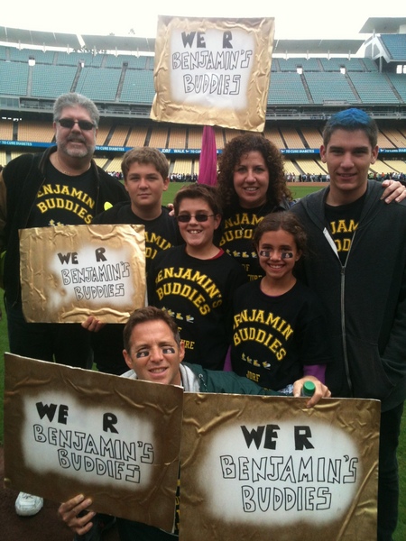 Benjamin's Buddies Walk To Cure Diabetes T-Shirt Photo