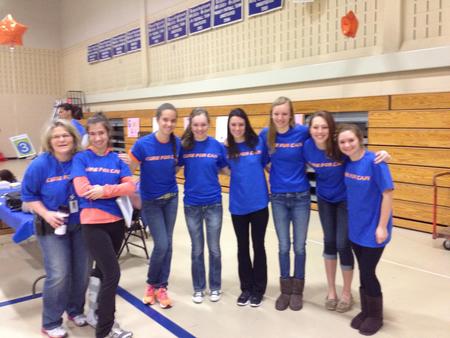 Prepping For The "Be The Match" Drive! T-Shirt Photo