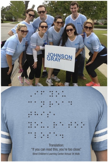 Blind Children's Learning Center 5k Walk For Independence T-Shirt Photo
