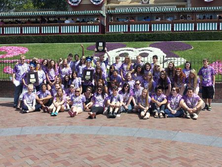 Sequim High School Choir With Micky! T-Shirt Photo