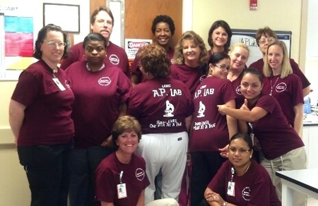 Saving Lives...One Slide At A Time T-Shirt Photo