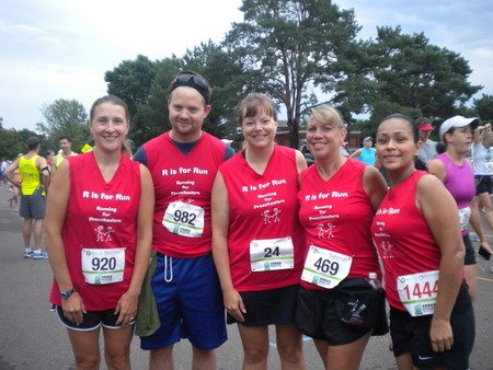 R Is For Run Preschool Fundraiser T-Shirt Photo