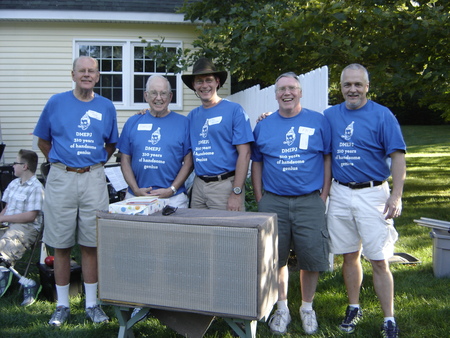 5 Guys Birthday Party T-Shirt Photo