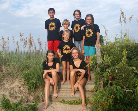 Sol Train Beach Crew T-Shirt Photo