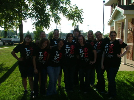 Phi Sigma Love T-Shirt Photo