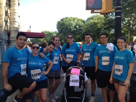 Door3 Race For The Cure   8 Runners And A Baby! T-Shirt Photo