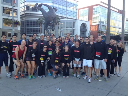 Oracle Runs The Jpmc Corporate Challenge T-Shirt Photo