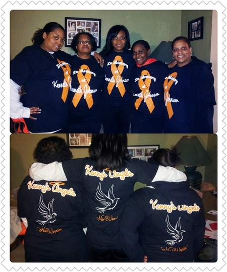 "Kenny's Angels"   Light The Night Walk T-Shirt Photo