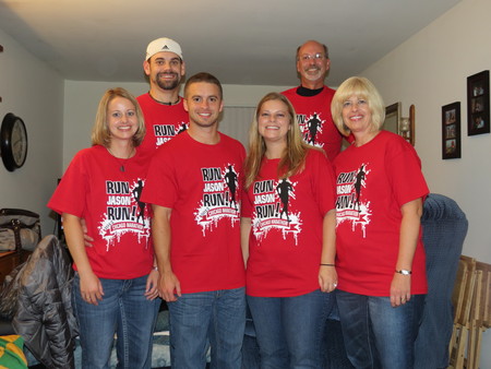Jason Chicago Marathon T-Shirt Photo