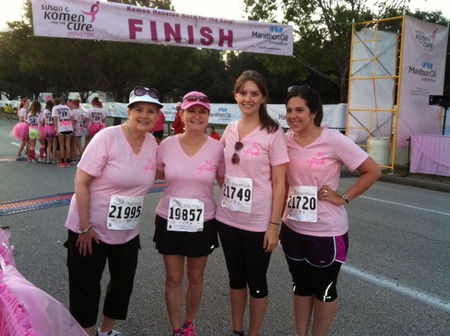 Bennett Design Group Pink Ribbon Walk Houston T-Shirt Photo