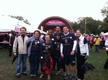 Phi Alpha Delta District Xviii At Acs Cancer Walk In Boston T-Shirt Photo