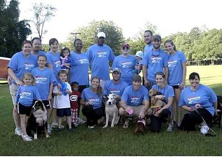 Mainline Heart Walk Team   Taking The Heart Healthy Road... T-Shirt Photo