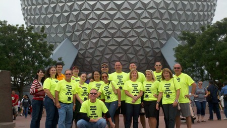 Epcot Group Shot T-Shirt Photo