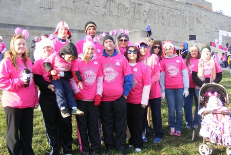 Team Boobs & Dudes Making Strides T-Shirt Photo