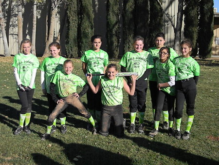 Girls Softball T-Shirt Photo