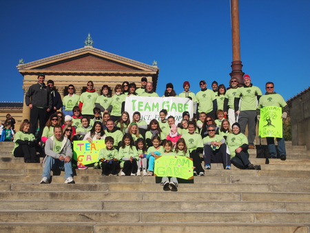 Team Gabe Race For Hope 2012 T-Shirt Photo