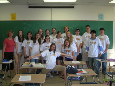 Spencerport Math Geeks T-Shirt Photo