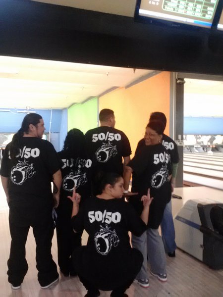 Team 50/50  T-Shirt Photo