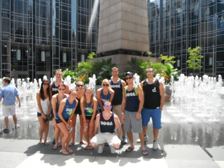 Ppg Place Fountain Pittsburgh T-Shirt Photo
