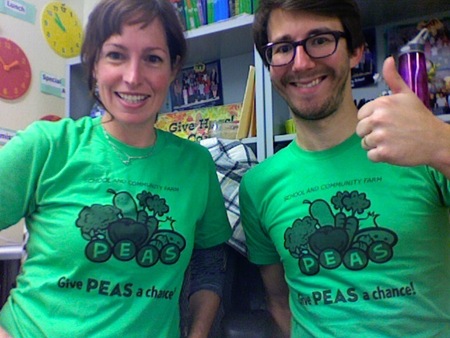 Peas Is Happy With Their Ts!!! T-Shirt Photo