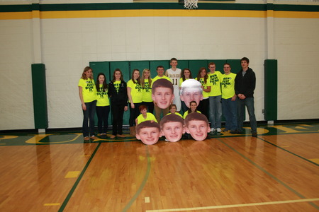 Ben Basketball Senior Night 2013 T-Shirt Photo