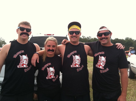 Warrior Stache T-Shirt Photo