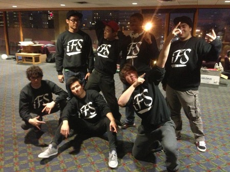 Breakdancers After A Successful Performance!  T-Shirt Photo