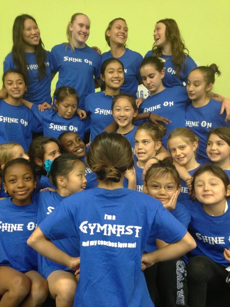 I'm A Gymnast And My Coach Loves Me! T-Shirt Photo