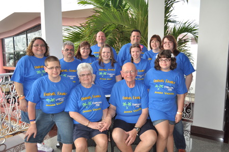 Family Reunion In Jamacia T-Shirt Photo