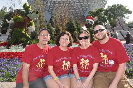 Birthday In Disney T-Shirt Photo