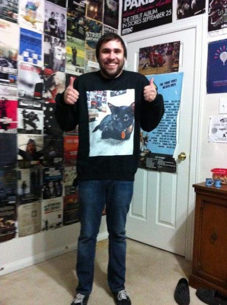 Now He Can Take Sheeni Everywhere  T-Shirt Photo