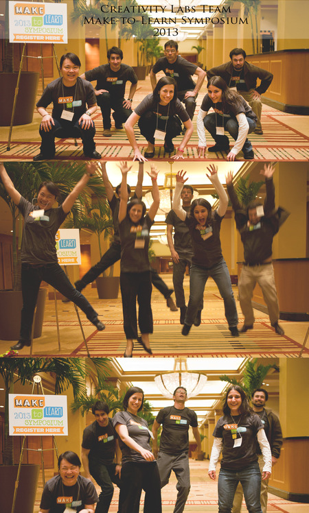 Creativity Labs Celebrates Make To Learn Initiative T-Shirt Photo