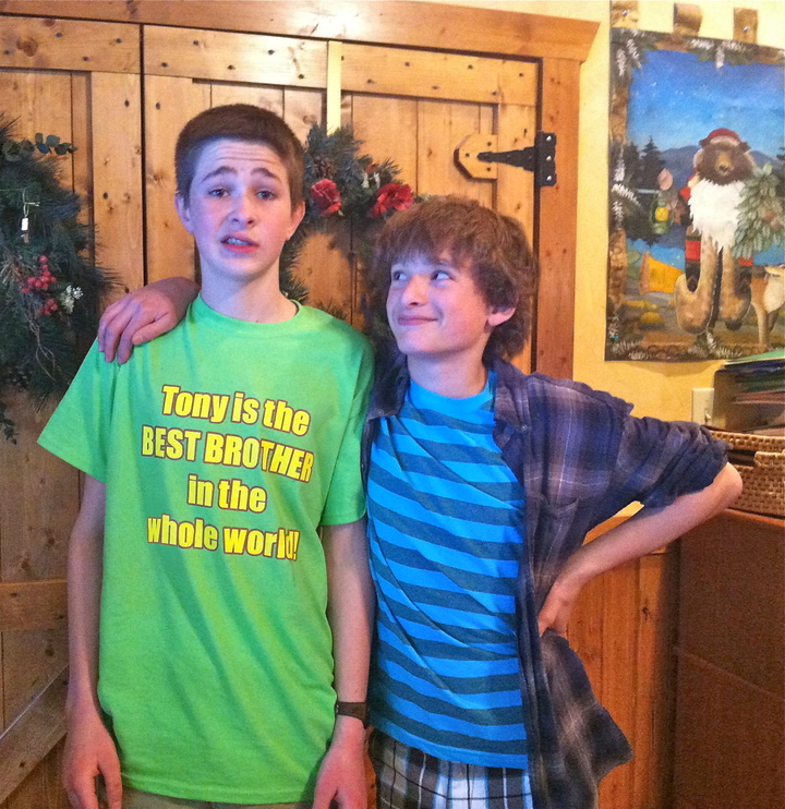 Tony Always Choses The Nicest Presents. T-Shirt Photo